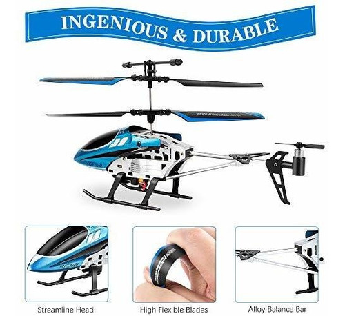 Imagen 6 de 7 de Helicópteros Vatos Rc, Helicóptero De Control Remoto Con Gi
