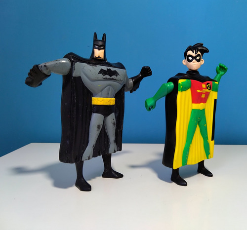 Juguetes Figura Batman & Robin Portacartas 2007 (Usado)
