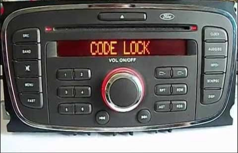 Desbloqueio Som Ford Code Lock E Key Code