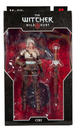 Figura De Accion Ciri - The Witcher Mcfarlane Toys