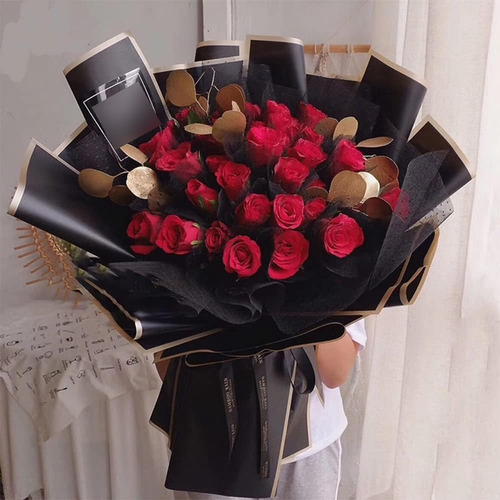 2024 20 Hojas Papel Coreano For Ramos Bouquet Floral