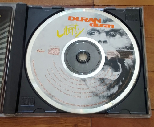 Duran Duran - Liberty / U.s.a. / Cd Estándar (Usado)