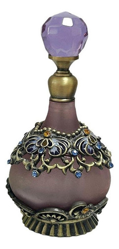 Frasco De Perfume, Recipiente Dispensador De Violeta