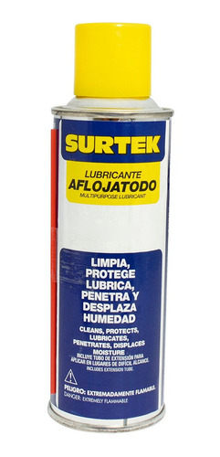 Aceite Aflojatodo Lubricante Mecanismo 110 Ml Ws110 Surtek