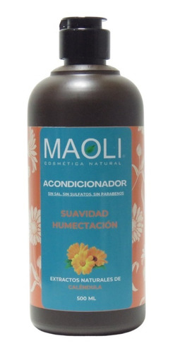 Acondicionador Maoli Calendula Suavidad, Sensible, Sin Sal