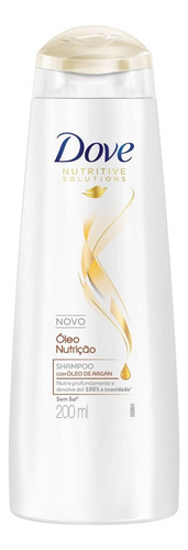 Shampoo Dove Oleo Nutricao 200ml