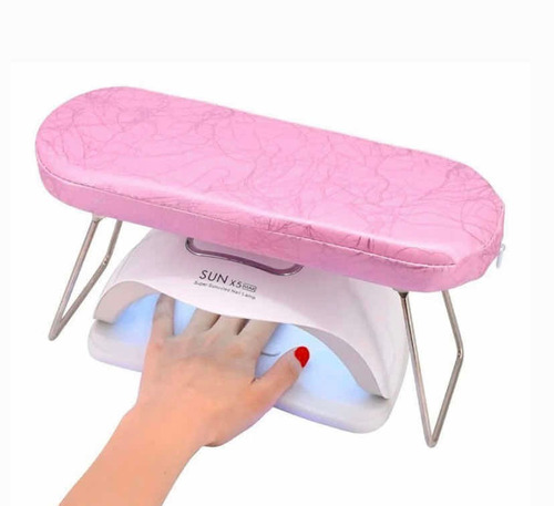 Almohada Posa Manos Manicure Cojín Apoya Manos Con Altura