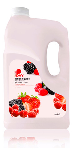 Great Day Jabón Antibacterial Aroma Frutos Rojos 2 L