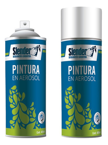 400ml Spray Pintura  Aerosol Inte/exterior Gris Claro