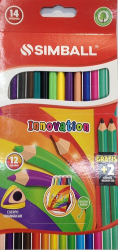 Lapices Simball Innovation X 12 Colores