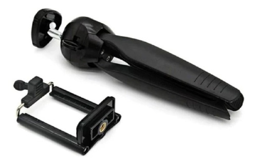 Mini Trípode Firme Soporte + Adaptador Celular Cámara