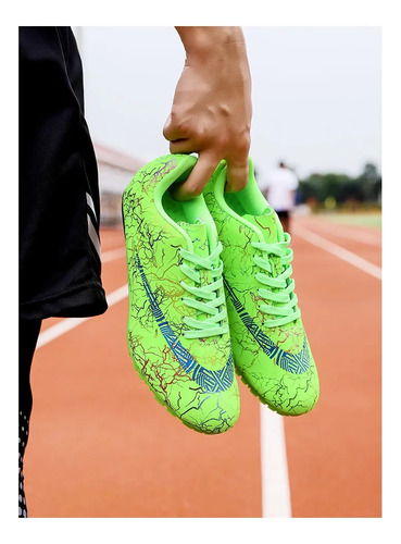 Zapatillas De Atletismo Bicolor Con Púas Para Hombre Y Mujer, Entrenamiento De Maratón
