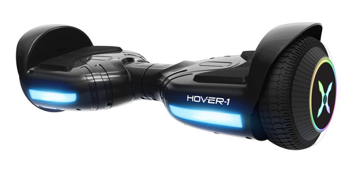 Scooter Eléctrica Hoverboard Color Negro Con Peso Máximo