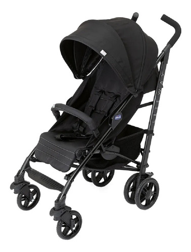 Carrinho De Bebe Lite Way 4 Basic Jet Black Chicco