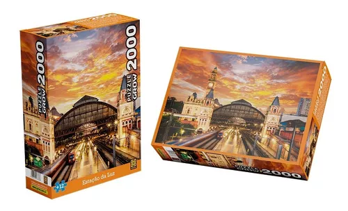 Jogo Quebra Cabeça Big Ben Londres Paisagem Puzzle 1000pçs