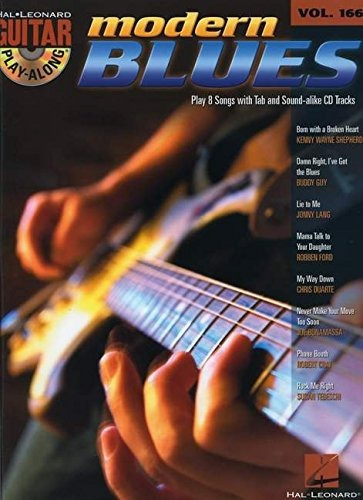 Modern Blues Guitar Playalong Volume 166 (hal Leonard Guitar