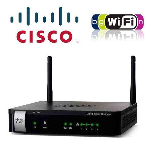 Router Wireless Cisco Rv110w-a-na-k9 Wifi Vpn Firewal
