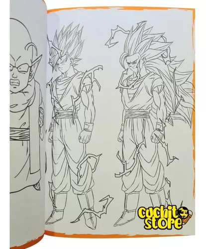 dragon ball para colorear - Clip Art Library