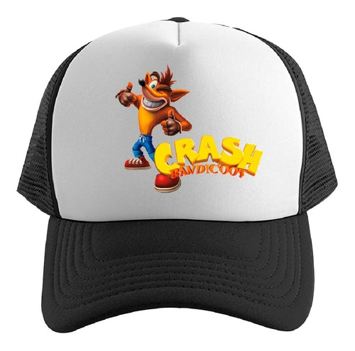 Gorra Trucker Mod Crash Bandicoot