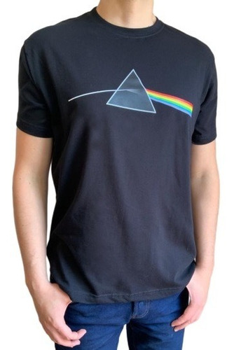 Camiseta Pink Floyd - Dark Side Of The Moon En Algodón