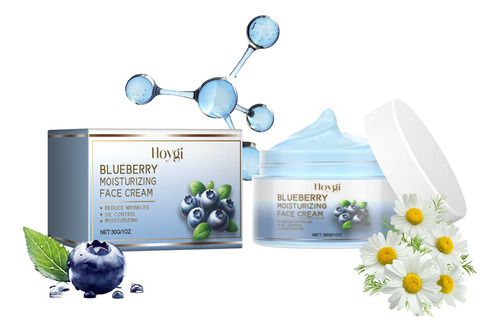 Crema Facial Hidratante De Arándanos J Hoygi Blueberry Moist