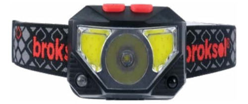 Linterna De Cabeza Broksol Recargable 1100 Lumens C/ Sensor 