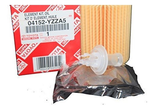 Filtro Toyota Genuine Parts 04152-yzza5 Reemplazable Aceite 