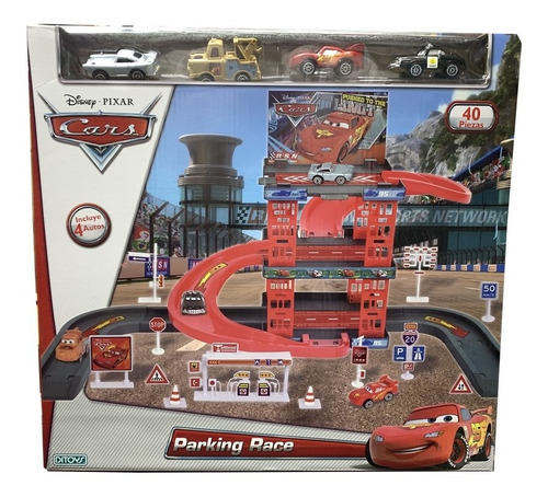 Disney Cars Garage De Autos Art 1631 Loonytoys