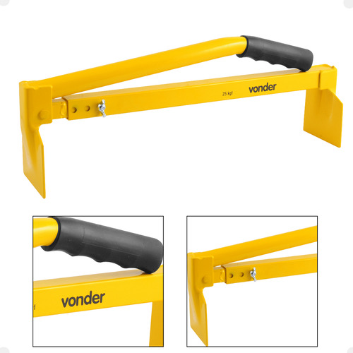 Vonder Manual 25kg Pegador Para Blocos