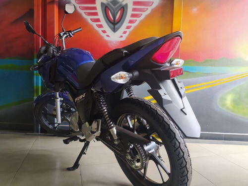 Imagem 3 de 7 de Honda Cg 160 Fan 2022 Azul Zero Km A Pronta Entrega