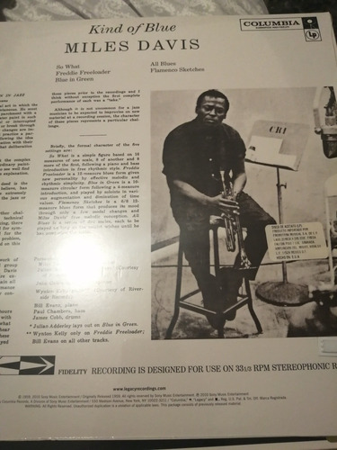 Miles Davis Kimd Of. Blue