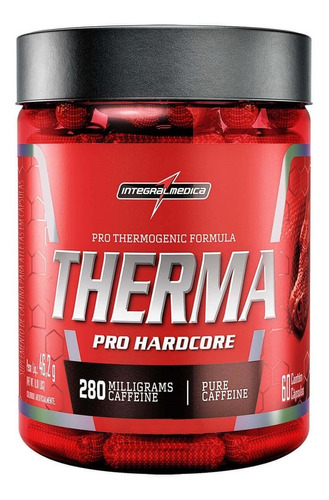 Therma Pro Hardcore - 60 Cápsulas - Integral Medica Sabor Sem Sabor