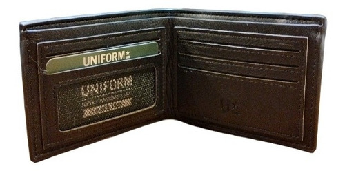 Imagen 5 de 8 de Billetera Hombre Uniform Original En Caja Modelo 12686