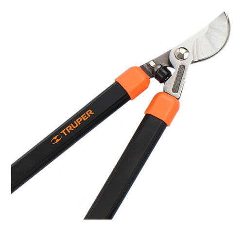 Imagen 3 de 4 de Tijera Para Ramas Cabeza Forjada Truper 18392 - Tf-122 Color Negro/naranja
