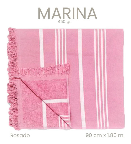 Toalla De Baño 100% Algodón, Modelo Turco