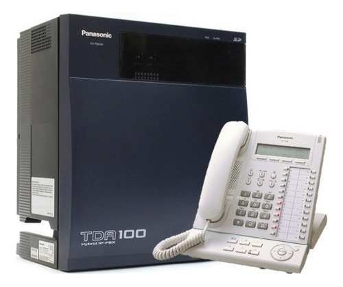 Central Panasonic Kx-tda100 Capacidad 08 Lineas Y 24 Anexos