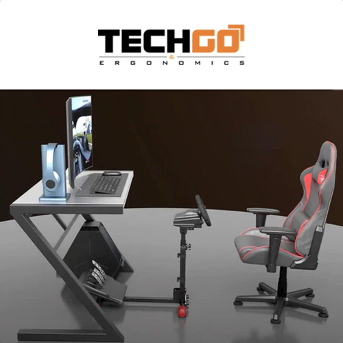 Imagen 4 de 10 de Soporte Plegable Simulador Pro Timón Palanca, Techgo Sptg-01