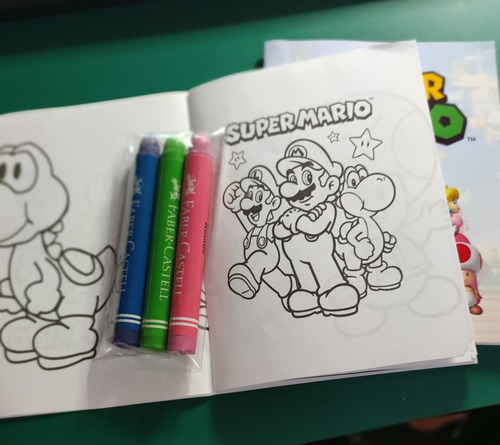 12 Libritos Para Colorear Personalizados +creyones O Lápices