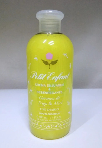 Petit Enfant Crema Enjuague Y Desenredante Bebés X 500ml