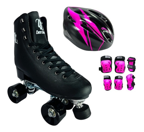 Patines 4 Ruedas Artisticos Semiprofesionales + Protecciones