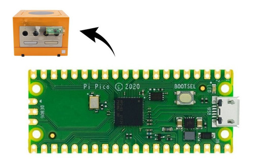 Chip Picoboot Raspberry Pi Pico Rp2040 Gamecube Game Cube Gc