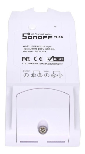 Relé Sonoff Th10 Wi-fi Módulo Diy Interruptor - Sem Sensor