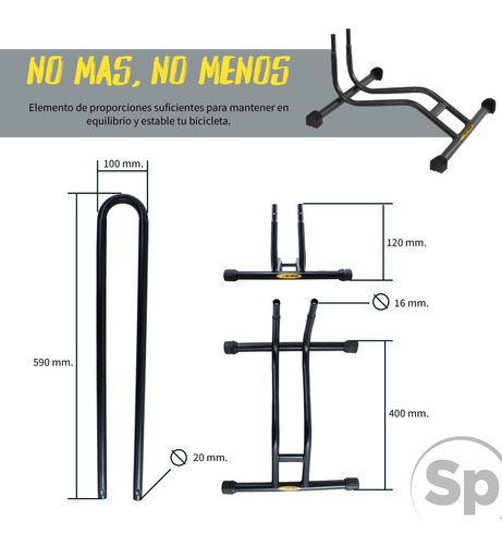 Exhibidor De Bicicletas Para Tienda Sp Bikes