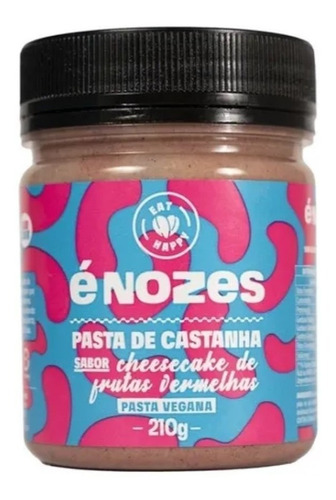 Pasta De Castanha Vegana Cheesecake Frutas Vermelhas Énozes