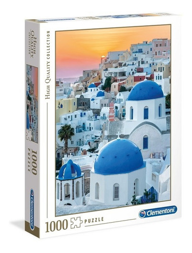 Santorini - Puzzle Clementoni X 1000 Pzas. - 39480