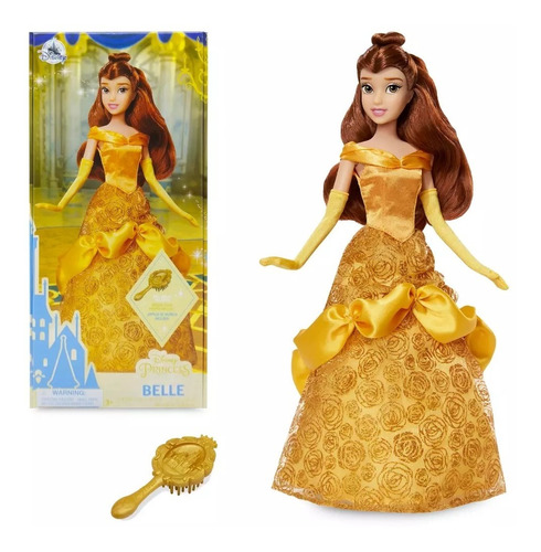 Muñeca Belle Classic Doll- La Bella Y La Bestia Disney Store