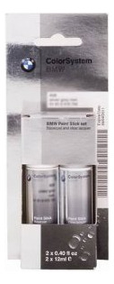 Bmw Pintura Retoque Stick Set Basecoat Plus Clearcoat
