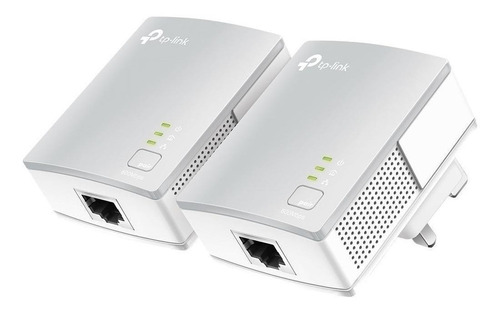 Adaptador powerline TP-Link TL-PA4010 KIT V2 blanco y gris 110V/220V