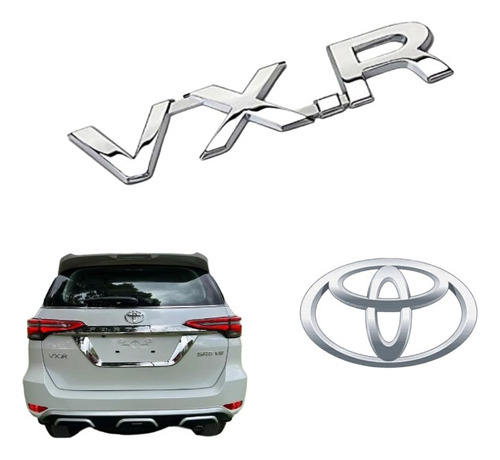 Emblema Toyota Vx-r De Compuerta Para Fortuner, Hilux Dubai 