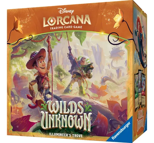 Caja Lorcana Illumineers Trove Wilds Unknown 8 Sobres | MercadoLivre
